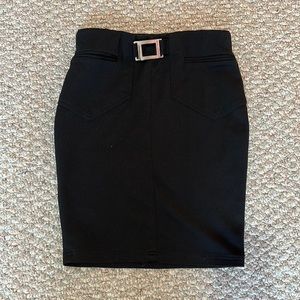 Black Pencil Skirt XS